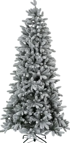 Intratuin kunstkerstboom Helle besneeuwd D 104 H 210 cm