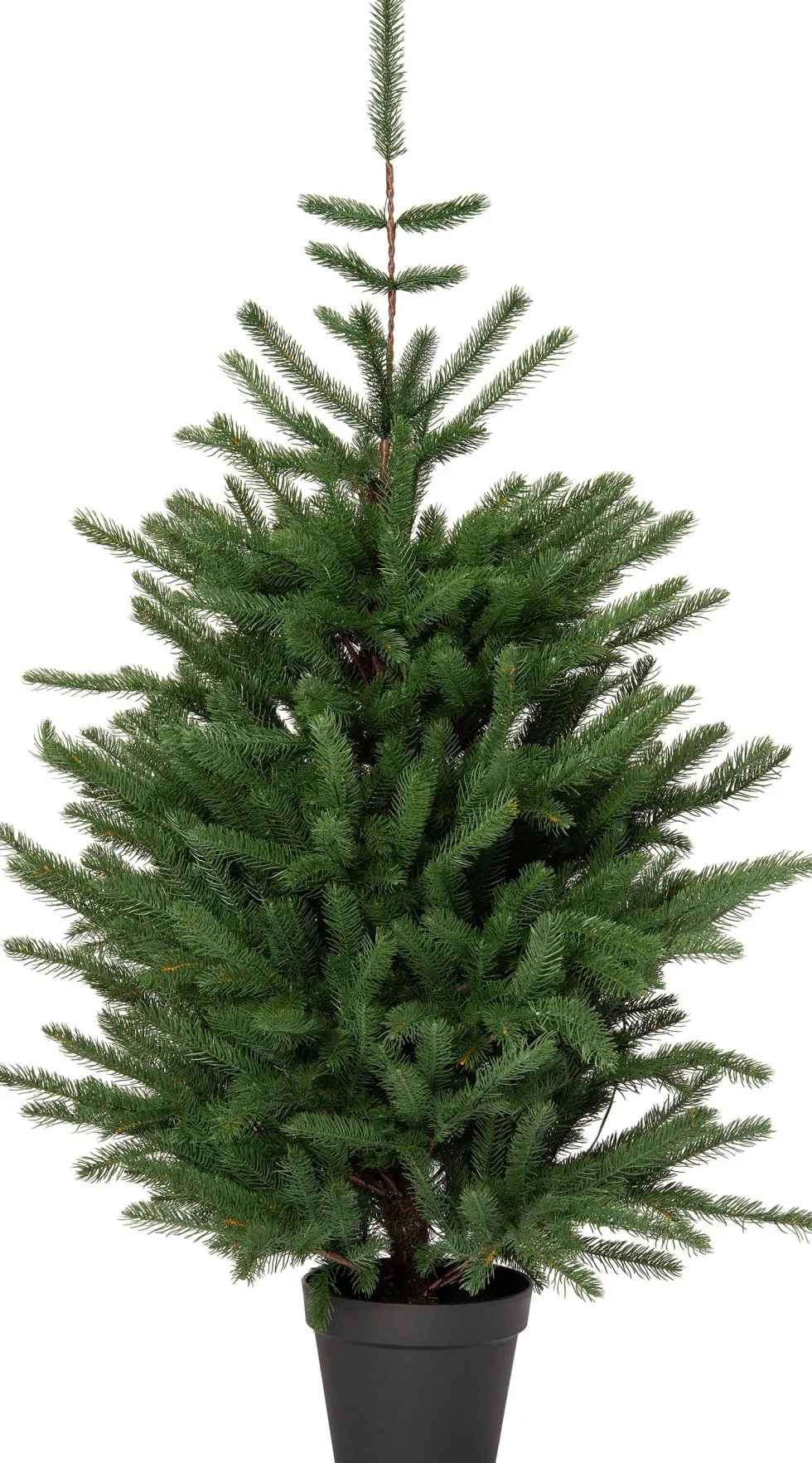 Intratuin kunstkerstboom Karl in pot 270 lampjes warm wit D 104 H 150 cm