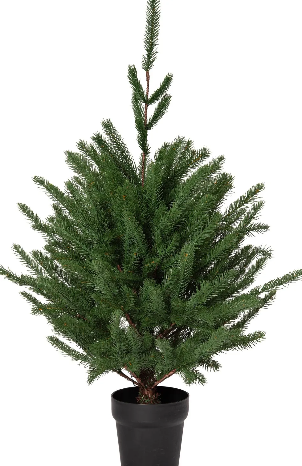 Intratuin kunstkerstboom Karl in pot 150 lampjes warm wit D 88 H 120 cm