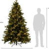Intratuin kunstkerstboom Metta met 500 lampjes warm wit D 145 H 210 cm