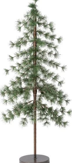 Intratuin kunstkerstboom Mini met 80 lampjes warm wit D 35 H 95 cm