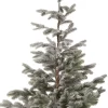 Intratuin kunstkerstboom op papieren voet besneeuwd D 65 H 180 cm