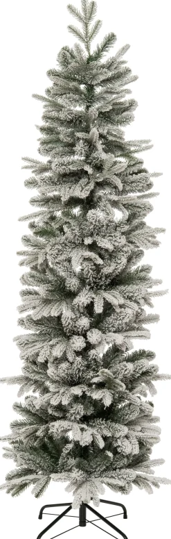 Intratuin kunstkerstboom Pencil besneeuwd D 58 H 150 cm