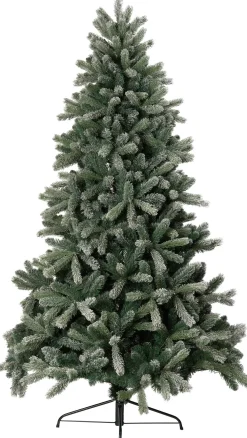 Intratuin kunstkerstboom Sven besneeuwd met 250 LED lampjes warm wit D 118 H 180 cm