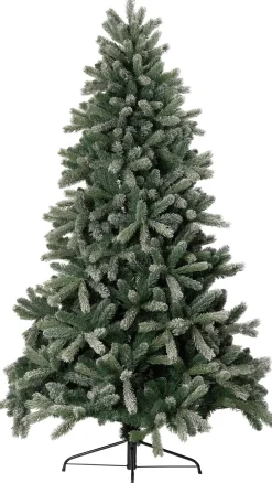 Intratuin kunstkerstboom Sven besneeuwd met 420 LED lampjes warm wit D 144 H 230 cm