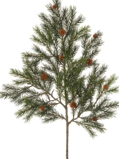 Intratuin kunstkersttak Den met dennenappels 81 cm