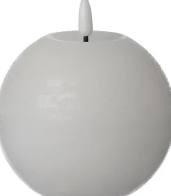 Intratuin LED bolkaars Jason wit D 10 H 11 cm