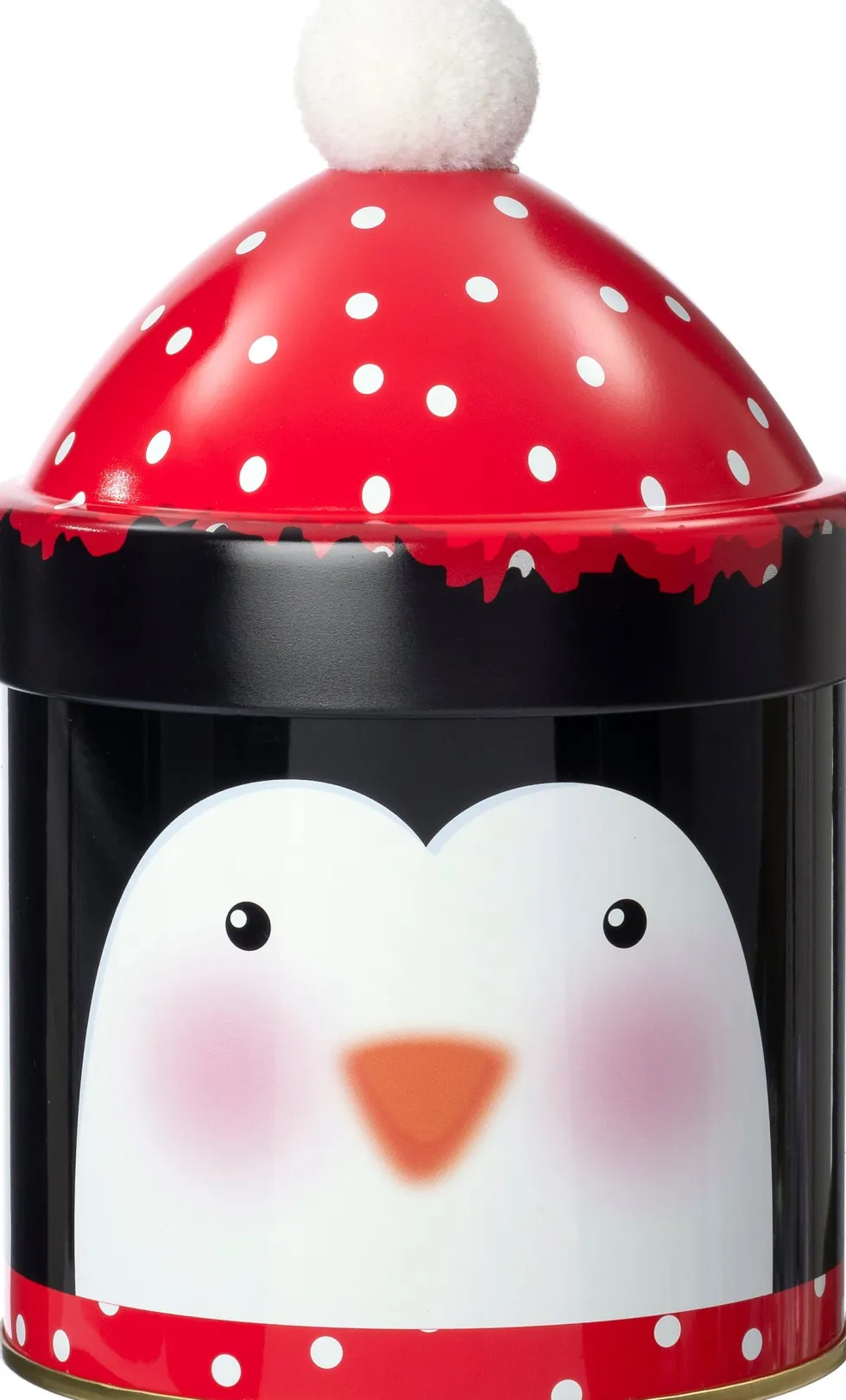 Intratuin LED kaars in pot pinguin D 9,5 H 15 cm