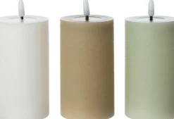 Intratuin LED stompkaars Miro taupe D 7 H 12,5 cm