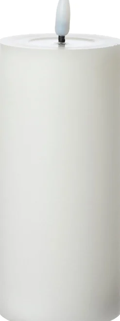 Intratuin LED stompkaars Miro wit D 7 H 15 cm