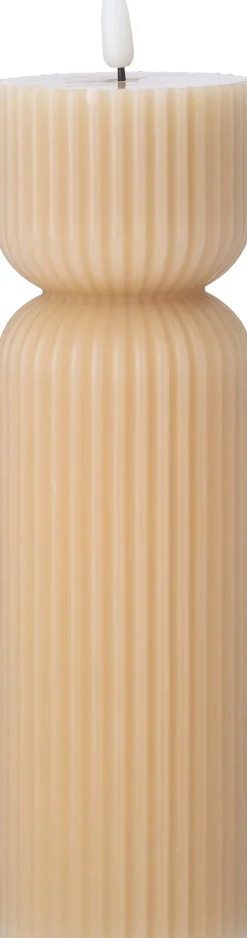 Intratuin LED stompkaars Rhodos beige D 6 H 24 cm