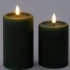 Intratuin LED stompkaars Stripe groen D 7,5 H 12,5 cm