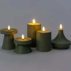 Intratuin LED stompkaars Venna groen D 10 H 7,6 cm