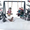 Intratuin miniatuur kinderen op schommel