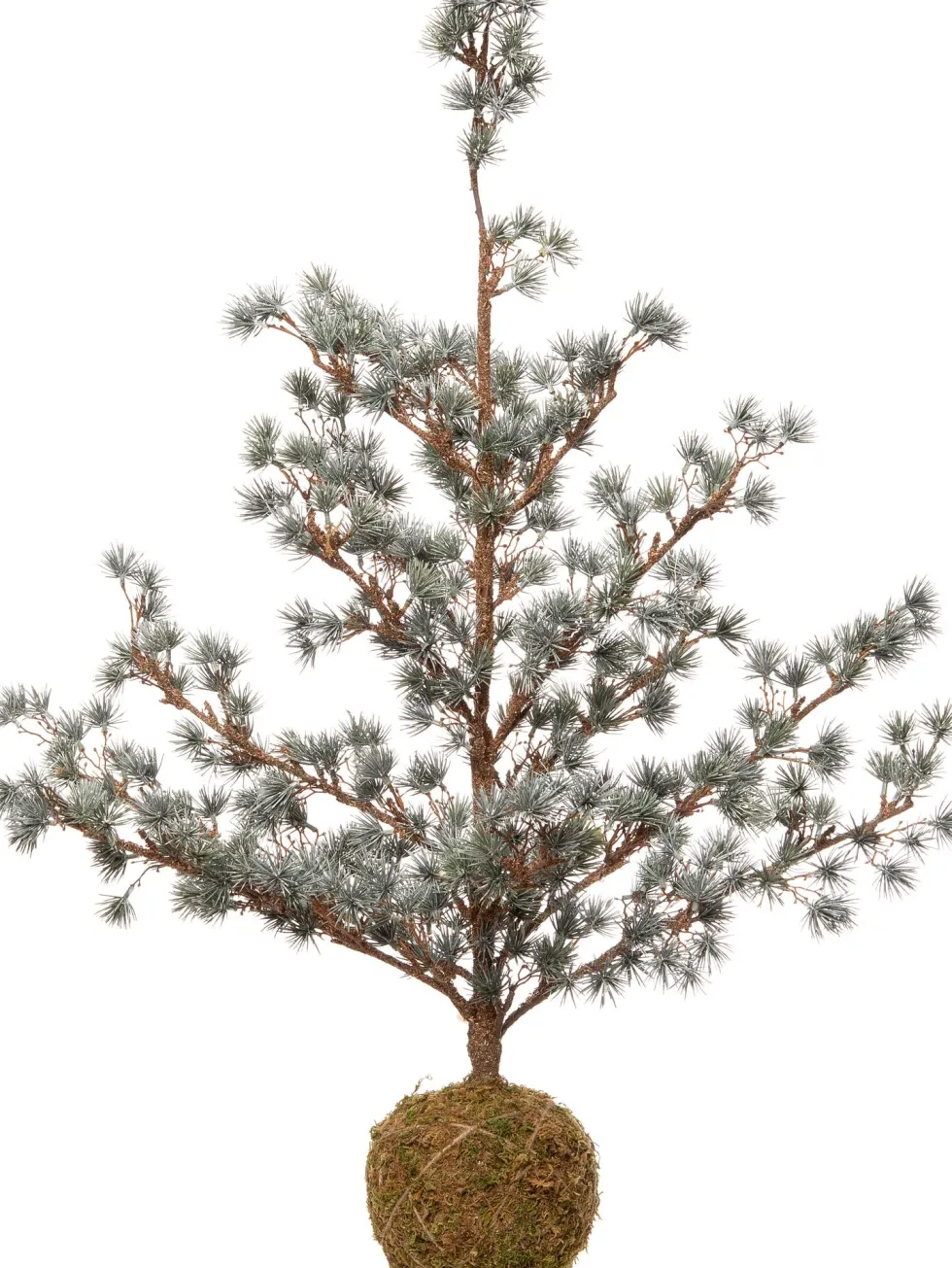 Intratuin mini kunstkerstboom Nyna besneeuwd op voet D 37 H 85 cm