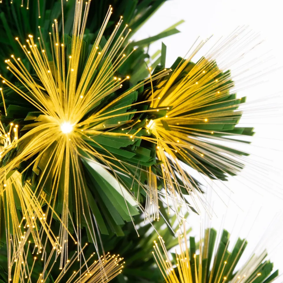 Intratuin mini kunstkerstboom Twink met 55 LED lampjes warm wit D 30 H 60 cm