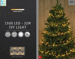 Intratuin miniverlichting Ivy Light met 1500 lampjes warm white 32 m