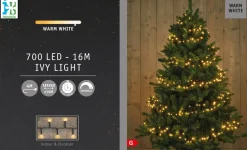 Intratuin miniverlichting Ivy Light met 700 lampjes warm white 16 m