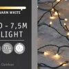 Intratuin miniverlichting met 100 lampjes warm white 7,5 m