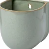 Intratuin muur bloempot Luanne groen 18 x 16,5 x 18 cm