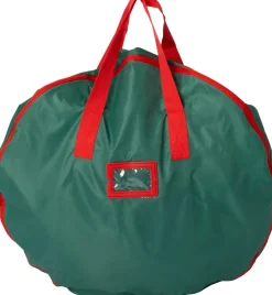 Intratuin opbergtas kerstkrans Lina groen D 60 H 38 cm