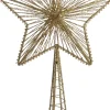 Intratuin piek Brighton ster goud 33 x 20 x 5 cm