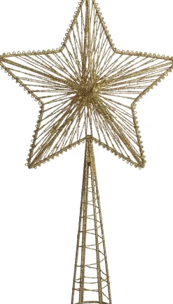 Intratuin piek Brighton ster goud 33 x 20 x 5 cm