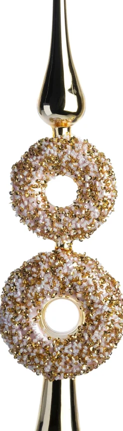 Intratuin piek donut goud 9 x 3,6 x 32,5 cm