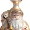 Intratuin piek kerstman met beer goud 7,1 x 6,7 x 36 cm