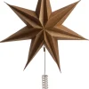 Intratuin piek kerstster Herbert goud D 30 H 51 cm