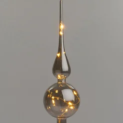 Intratuin piek Pila transparant met verlichting D 8 H 31 cm