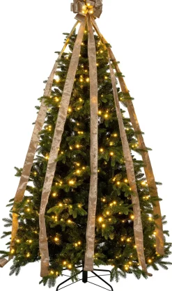 Intratuin piek Plini lint beige met verlichting 26 x 18 x 238 cm