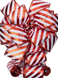 Intratuin piek Plini lint rood / wit met verlichting 26 x 18 x 238 cm