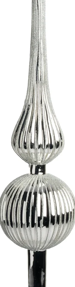 Intratuin piek Tyn glanzend zilver D 8 H 31 cm
