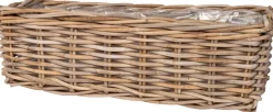 Intratuin plantenbak Antiek naturel 60 x 23 x 20 cm