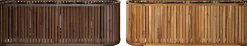 Intratuin plantenbak Lattes bruin 150 x 40 x 50 cm