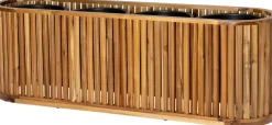 Intratuin plantenbak Lattes naturel 150 x 40 x 50 cm