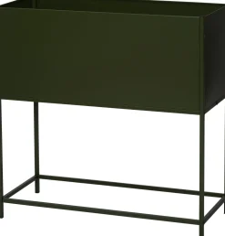 Intratuin plantenbak op voet Varda groen 70 x 30 x 50 cm