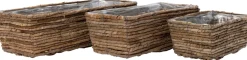 Intratuin plantenmand Addie naturel 35,5 x 18 x 12 cm