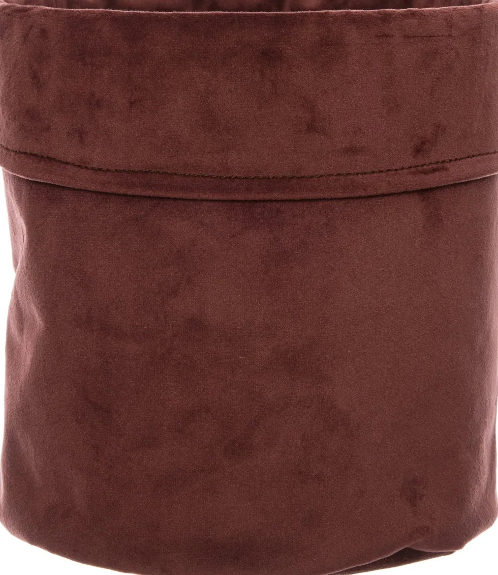 Intratuin plantenmand bordeaux rood D 16 H 18 cm