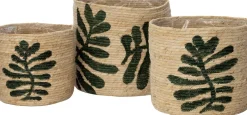 Intratuin plantenmand Lyo naturel / groen D 28 H 26 cm