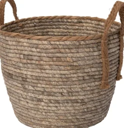 Intratuin plantenmand Maja grijs / naturelD 31 H 25 cm