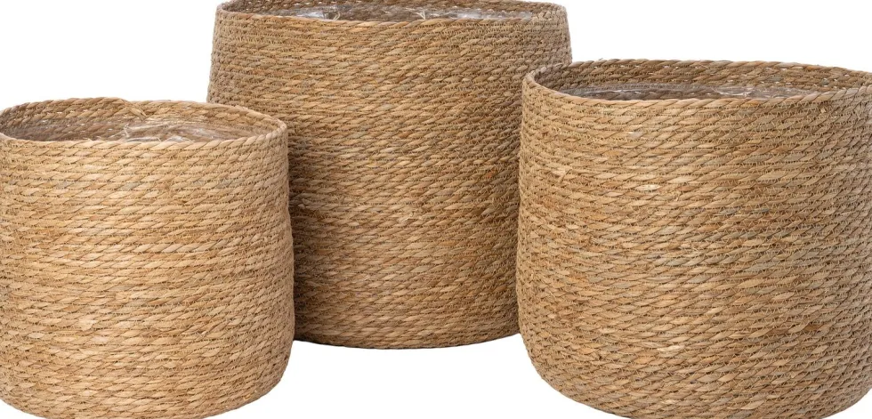Intratuin plantenmand Mica naturel D 44 H 39 cm