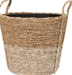 Intratuin plantenmand Micha naturel / wit D 30 H 25 cm