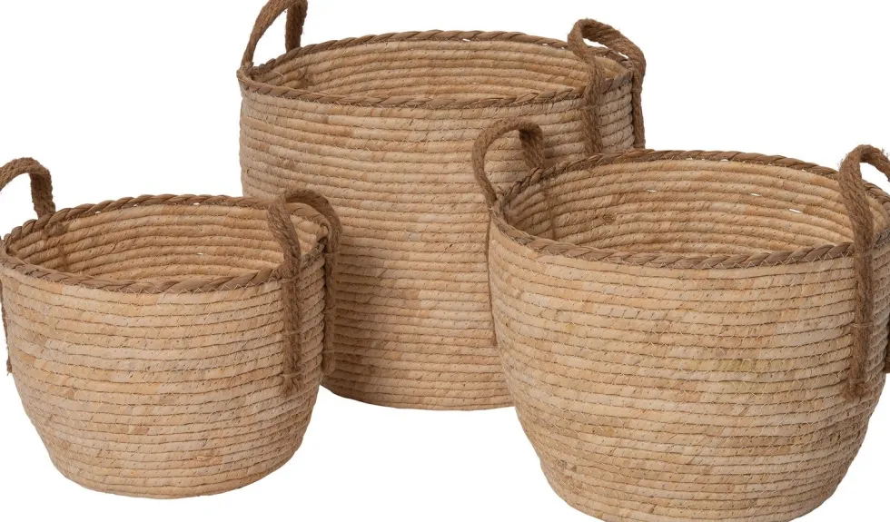Intratuin plantenmand Nine naturel D 31 H 25 cm