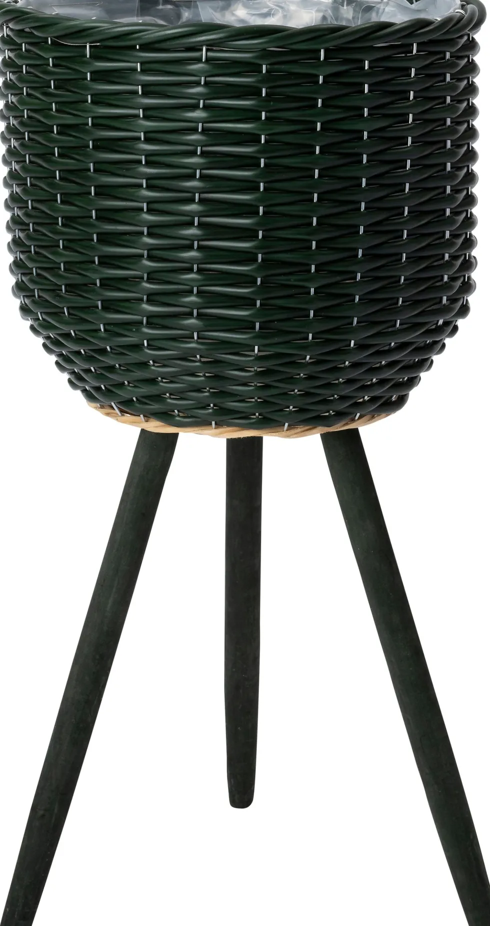 Intratuin plantenmand op poten Bobby groen D 29 H 59 cm
