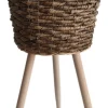 Intratuin plantenmand op poten Barry naturel D 26 H 44 cm