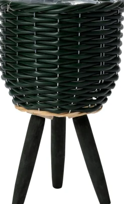 Intratuin plantenmand op poten Bobby groen D 21 H 33 cm