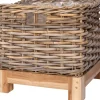 Intratuin plantenmand op voet Kobo naturel 28 x 28 x 28 cm