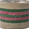 Intratuin plantenmand Pip strepen roze D 29 H 22 cm